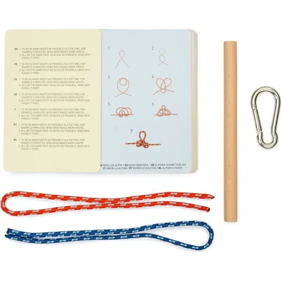 Kikkerland Knot Game  knudespil med 50 knob