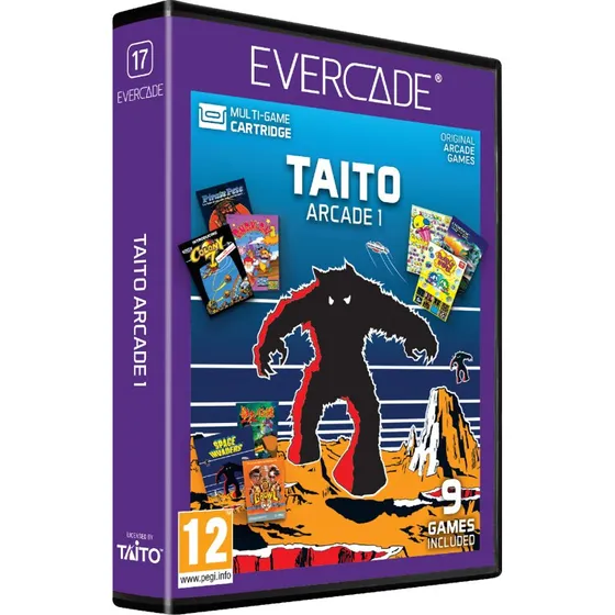 Evercade: Taito Arcade 1 – Klassiske arkadespil