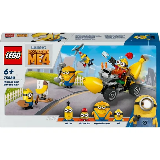 LEGO Grusomme mig 4: Minions og bananbil (75580)