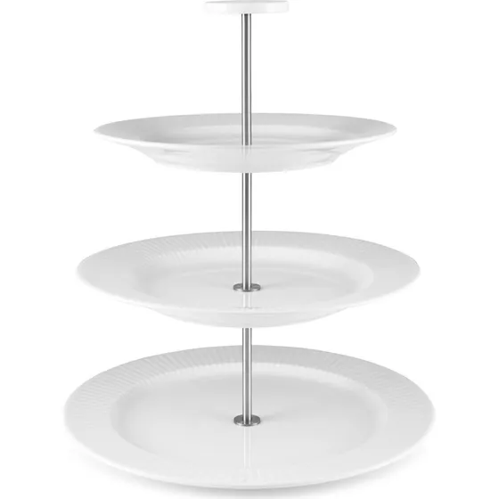 Eva Trio Legio Nova 3-etagers tagre, porceln H25 cm