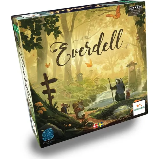 Everdell – Brætspil: Byg et magisk dyresamfund