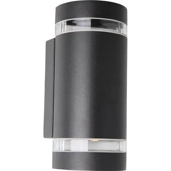 Nordlux Focus Double væglampe udendørs - Antracit