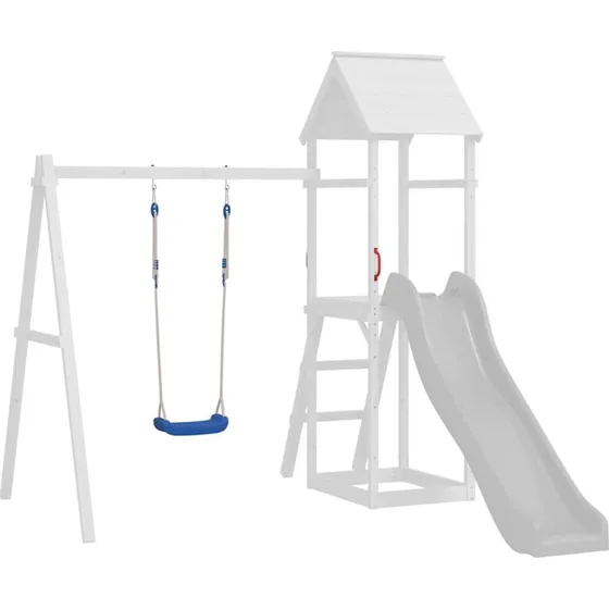 Gynger med reb 2 stk. 3715 cm bl (PE)