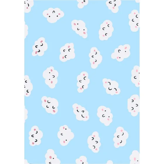 Gulvtæppe med tryk 160x230 cm – flerfarvet polyester