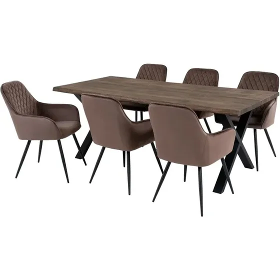 BOLIGINTERIØR Plankebord Smoked olieret eg 95x200 cm