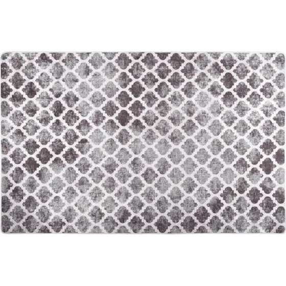 Skridsikkert vaskbart gulvtæppe 160x230 cm – flerfarvet