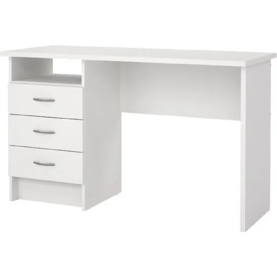 Function Plus Skrivebord 120,1×48,1×72,6 cm - Hvid