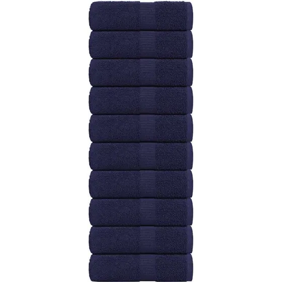 Gstehndklder 10 stk 30x50 cm 360 g/m  marinebl