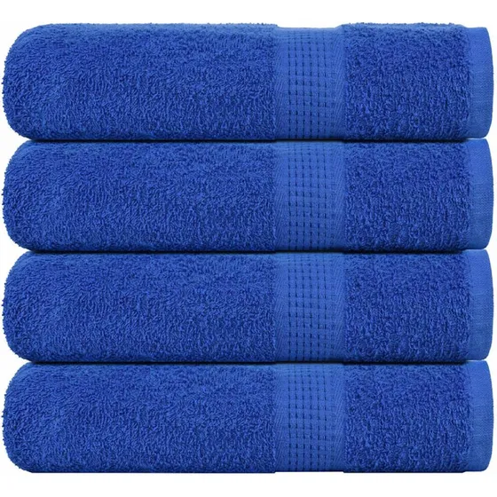 Hndklder 4 stk 50x100 cm 360 g/m bl