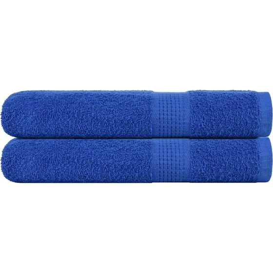 Håndklæder FROGN 2 stk 100x200 cm 360 g/m² - Blå