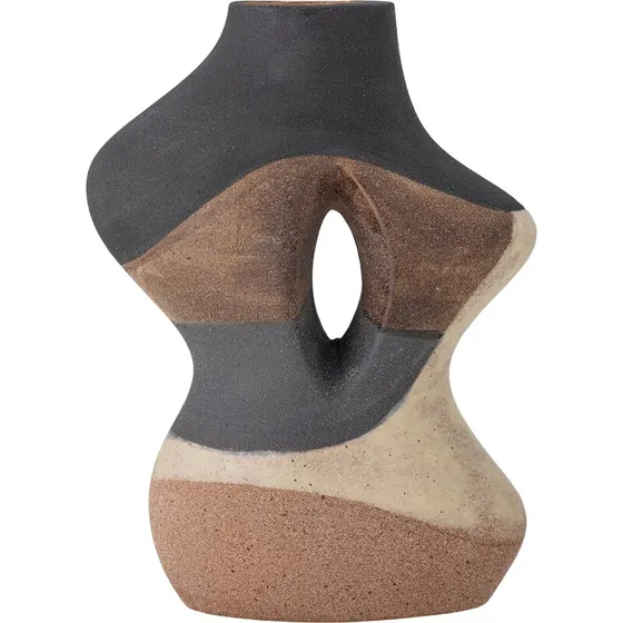 Bloomingville Vica Vase, brun