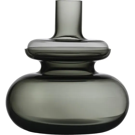 Inu Vase 23 x 25 cm – Smoked Grey