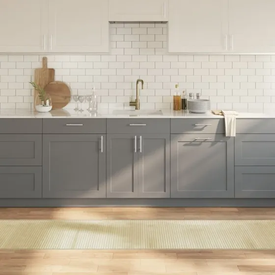 Bambusgulvtæppe 60x1000 cm rektangulært – lys natur