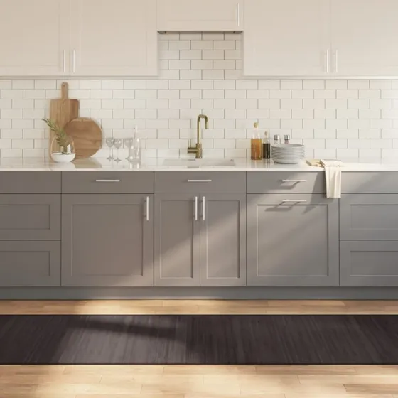 Bambusgulvtæppe 70x400 cm rektangulært – mørkebrun