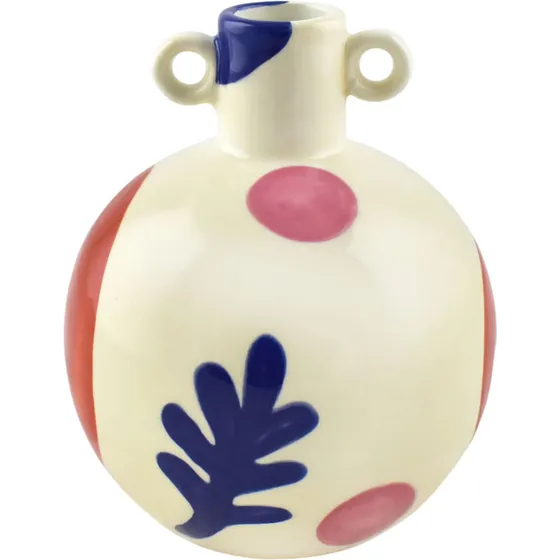 Qué Rico Lucía vase – Autumn Leaves Ø31,5xH17 cm