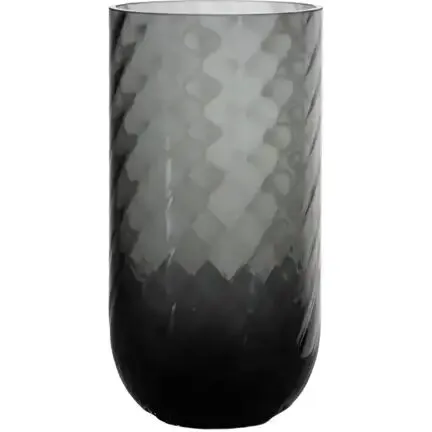 Specktrum Meadow Swirl Cylinder Vase – grå (lille)