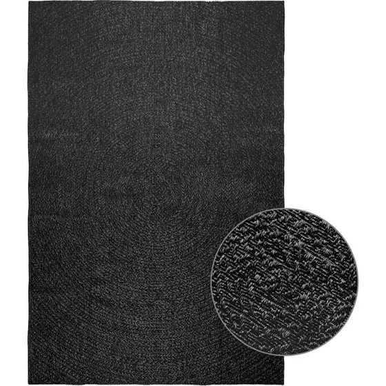 ZIZUR gulvtæppe 160x230 cm – jute-look, indendørs/udendørs