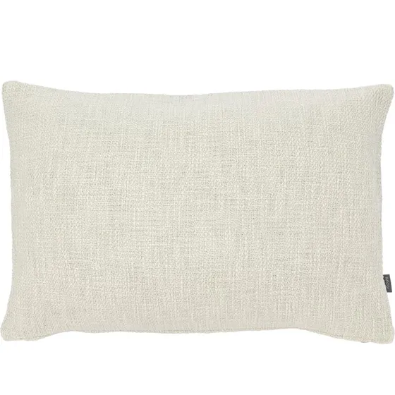 Södahl Bouclé Pude 100% bomuld, beige med lynlås