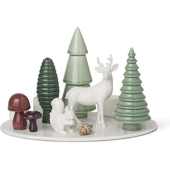 Dottir Winter Stories Woodland adventstage til 4 lys