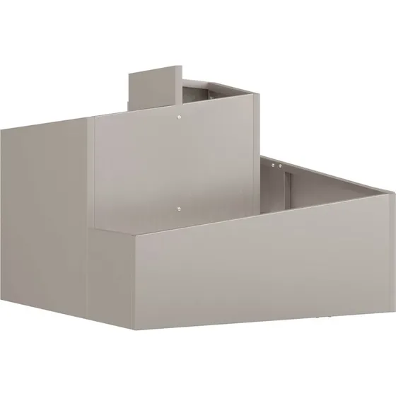 Cortenstål blomsterkrukke 60x60x50 cm – brun
