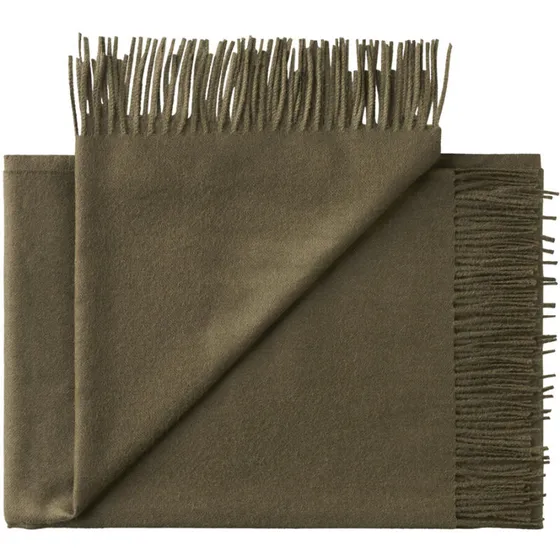 Silkeborg Uldspinderi Lima plaid 130 x 200 cm – Seaweed Green