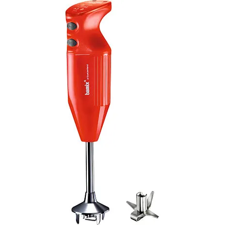 Bamix One stavblender 160 W, rød