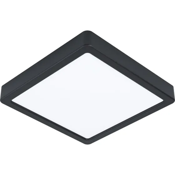 EGLO CONNECT-Z FUEVA-Z LED loftlampe 21x21 cm sort