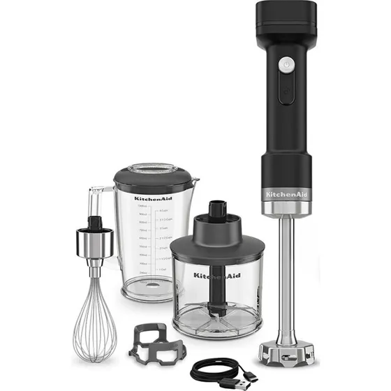 KitchenAid Go 12V ledningsfri stavblender med tilbehør (matsort)