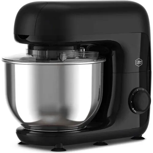 OBH Nordica Bake Essential køkkenmaskine 4,8 L, 800 W - Sort