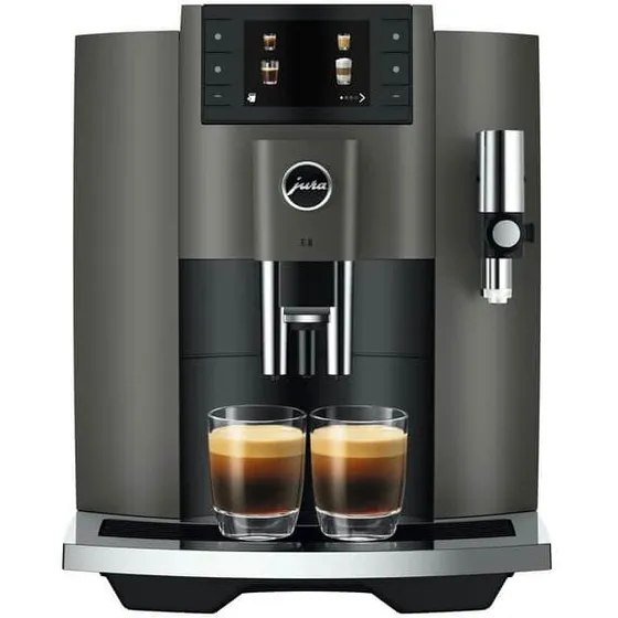 JURA E8 (EC) Kaffemaskine Dark Inox