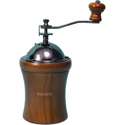 Hario Dome Keramisk Manuel Kaffekværn – Træ/Stål