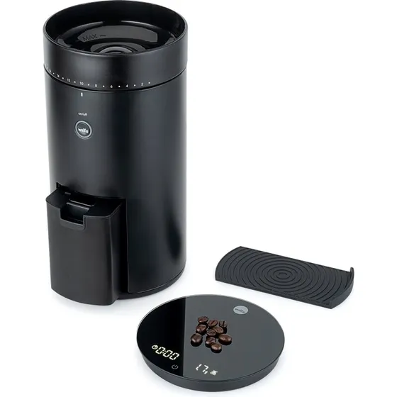 Wilfa Svart Uniform WSFBS-200B kaffekværn med vægt, sort