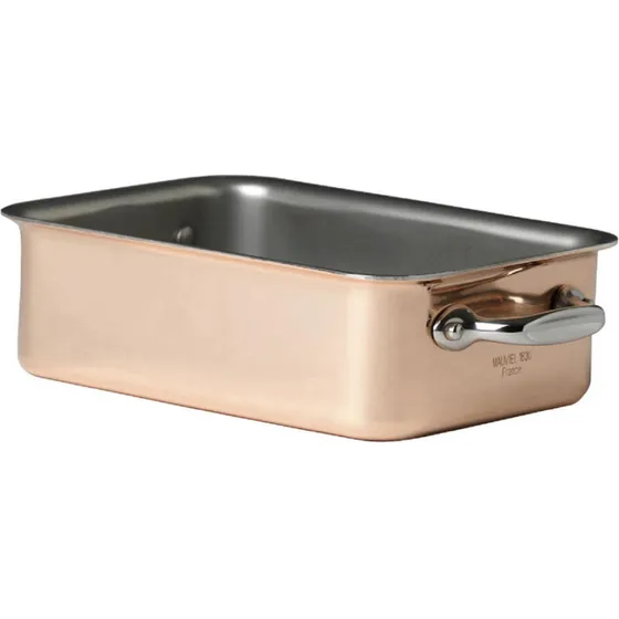 Mauviel M'150s Mini bradepande 14x10 cm kobber/stål