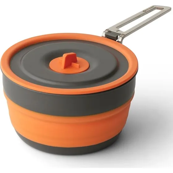 Sea to Summit Frontier UL Sammenklappelig Gryde 1L – Puffin's Bill Orange