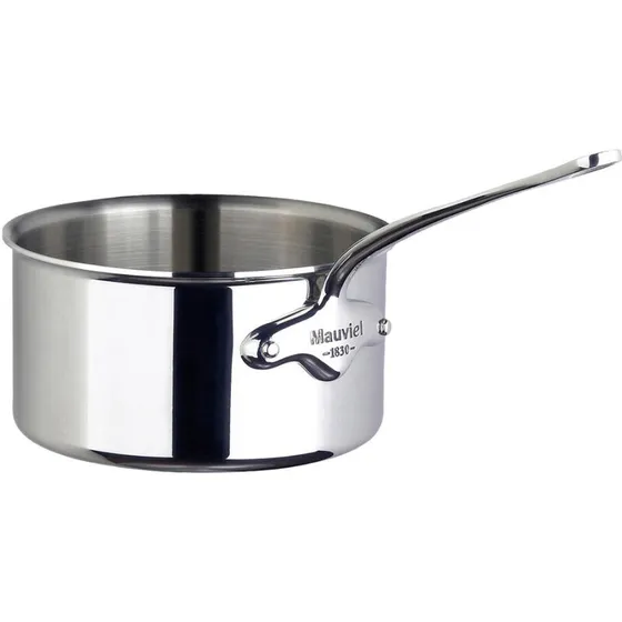 Mauviel Cook Style kasserolle 3,2 L 20 cm blankt stål