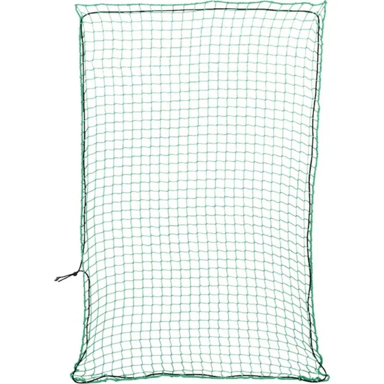 Trailernet med elastiksnor 5x3,5 m  PP grn