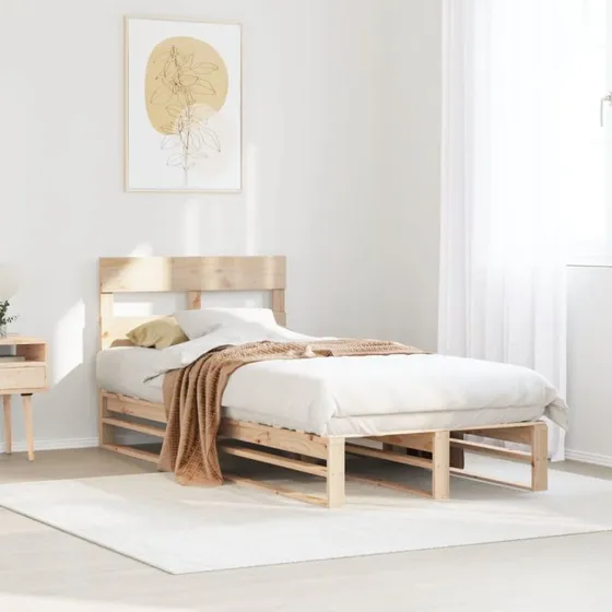 Sengeramme 90x200 cm i massivt fyrretræ