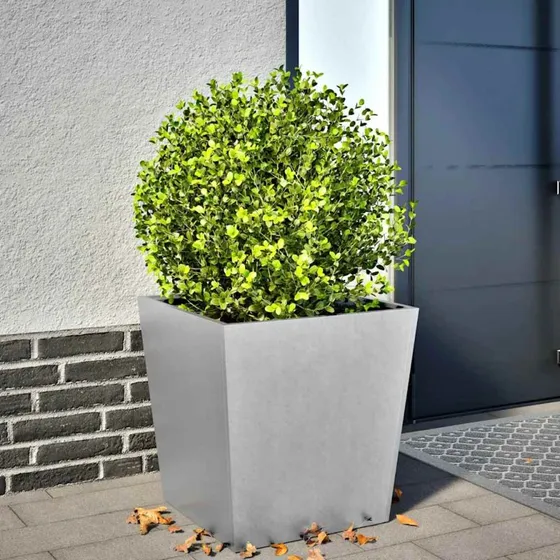 Plantekrukke 50x50x50 cm i galvaniseret stål