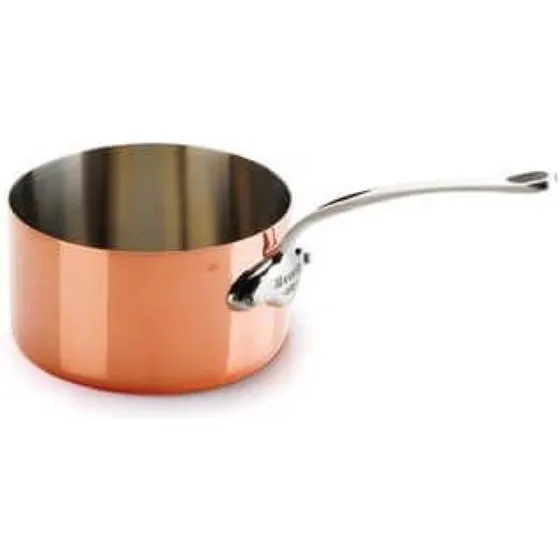 Mauviel M'150s kasserolle 12 cm, 0,8 L – kobber/stål