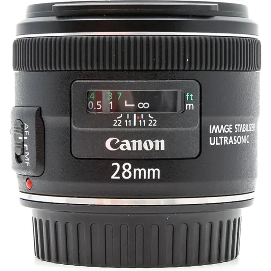 Canon EF 28mm f/2.8 IS USM (kompakt vidvinkel)