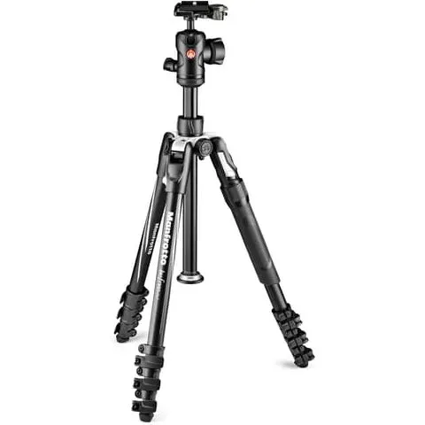 Manfrotto Befree 2N1 Aluminium rejsestativ - Sort