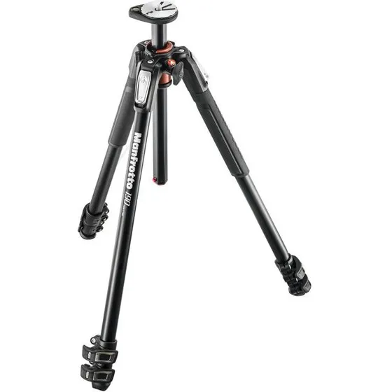 Manfrotto MT190XPRO3 Alu 3-sektioners stativ – 90° vipbar midtesøjle