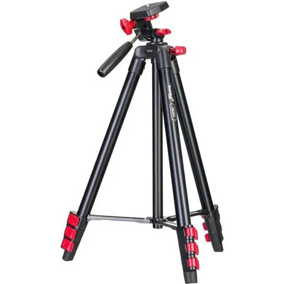 Levenhuk Level BASE TR10 Stativ 130 cm - Sort/Rød