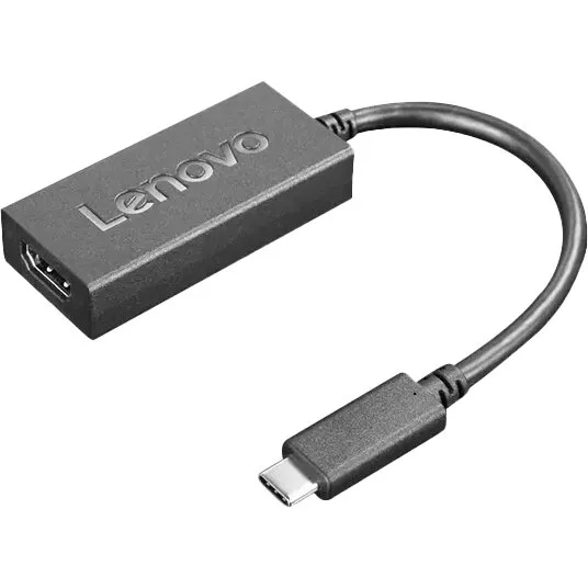 Lenovo 4X90R61022 USB-C til HDMI-kabel 0,24 m, sort
