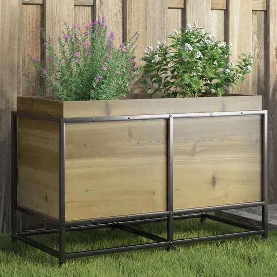 Plantekasse 80x40x50 cm i imprægneret fyrretræ