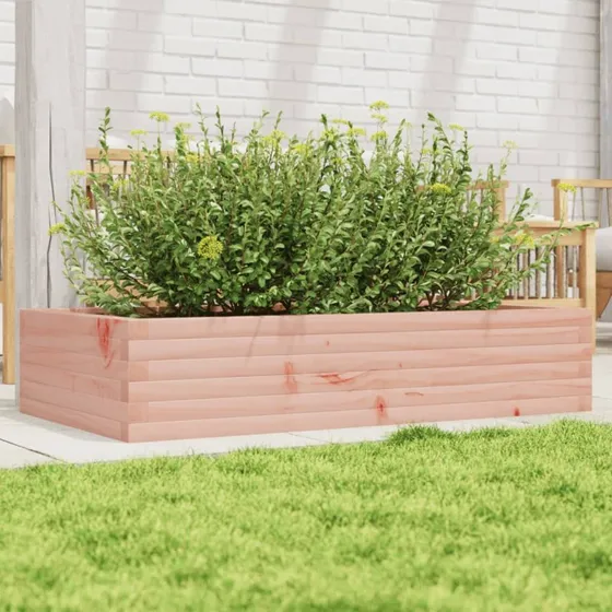 Plantekasse i massivt douglasgran 110x60x23 cm