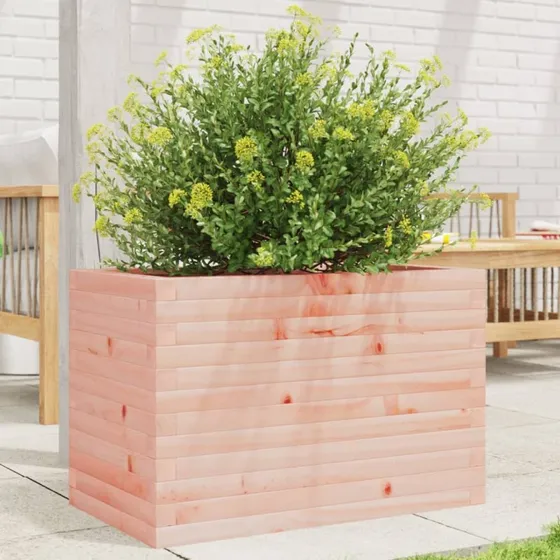 Plantekasse i massivt douglasgran 70x40x45,5 cm