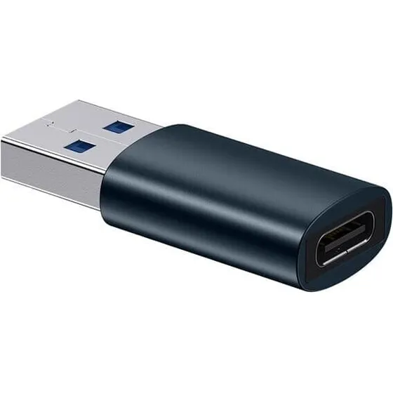 Baseus Ingenuity Mini USB 3.1 OTG USB-A til USB-C adapter, blå