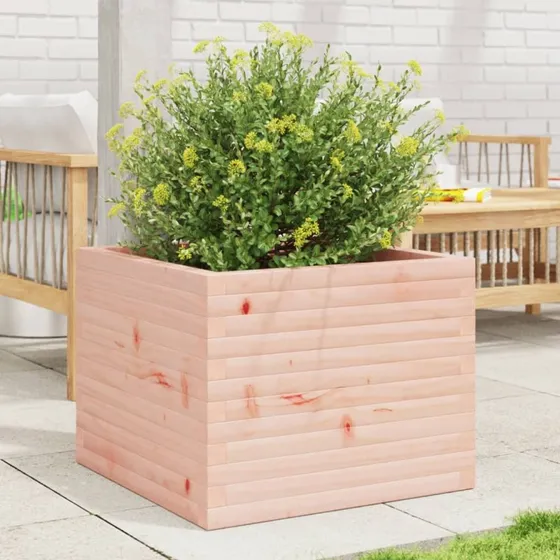 Plantekasse i massivt douglasgran 60x60x46 cm