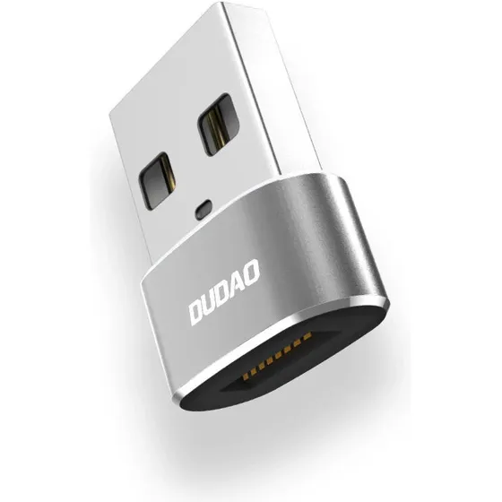 Dudao USB-C til USB-A adapter - sort